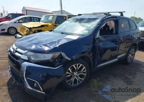 2017 Mitsubishi Outlander Se/Sel from USA, damaged, VIN JA4AZ3A32HZ040117